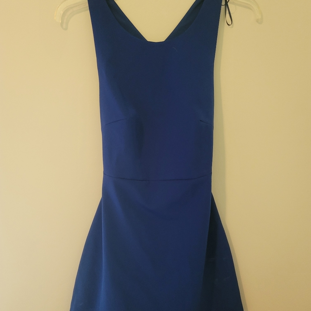 Royal blue party dress. Size medium